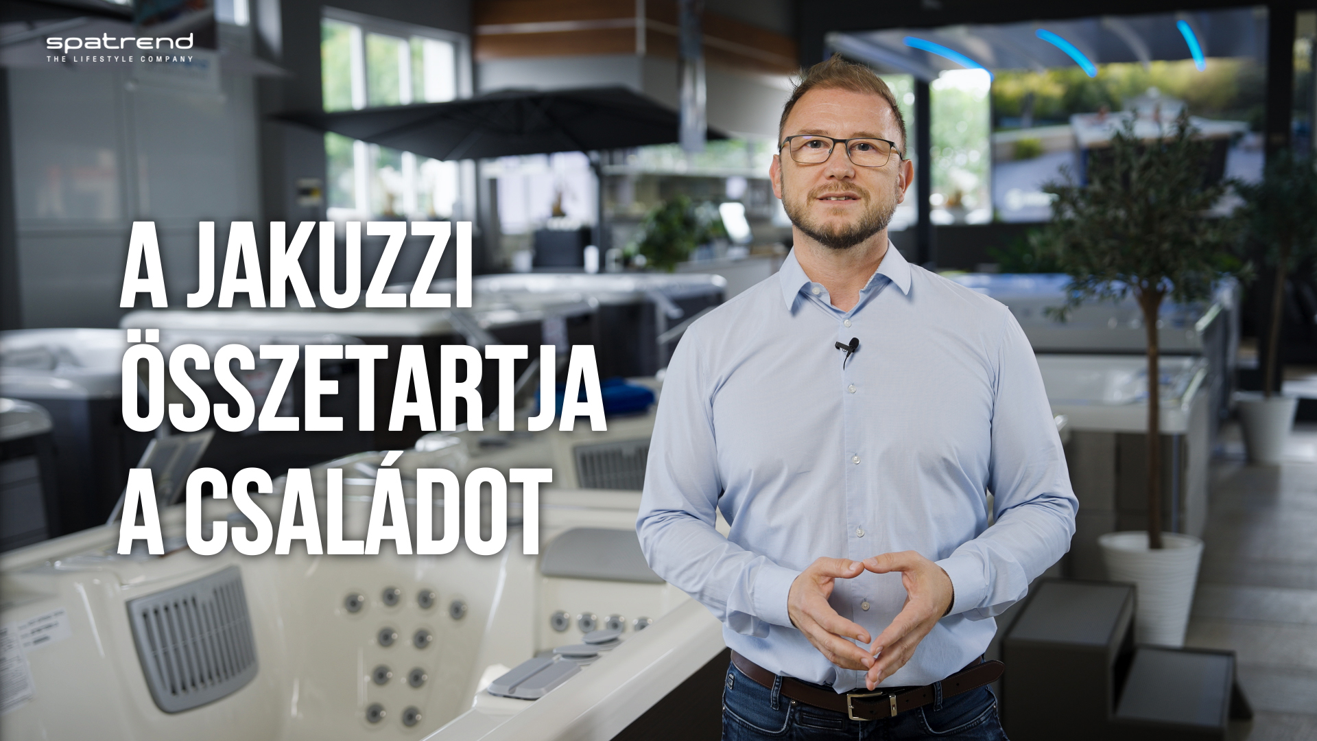 A jakuzzi összetartja a családot