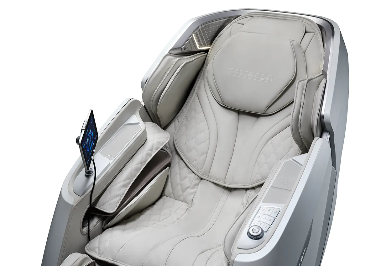 Spalounge Summit masszázsfotel White belső kialakítás