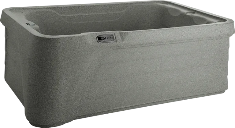 FreeFlow jakuzzi Taupe színben oldalnézetből