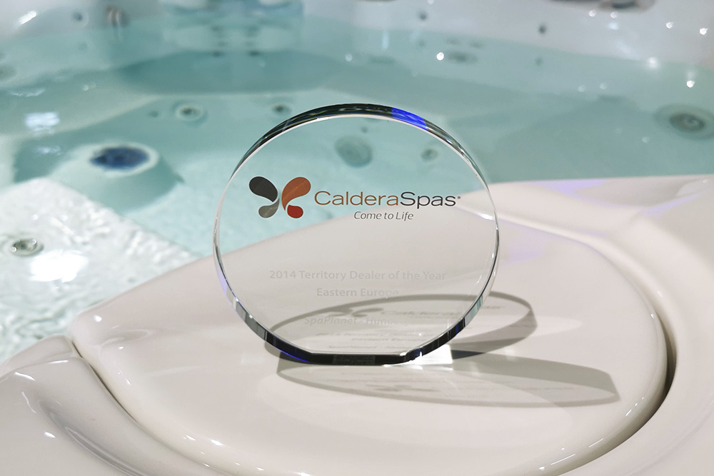 Spatrend díj Caldera Spas Territory dealer of the year 2014