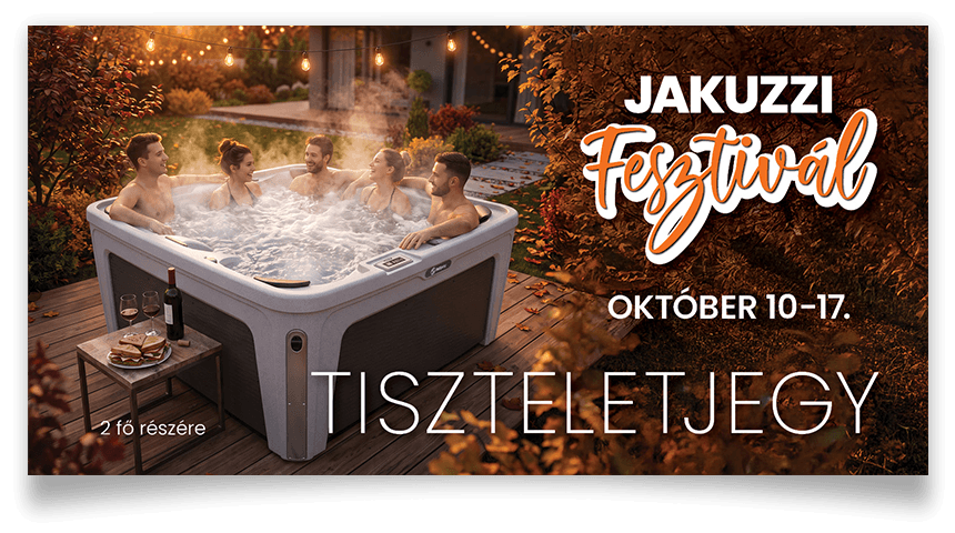 Jakuzzi fesztivál Tiszteletjegy